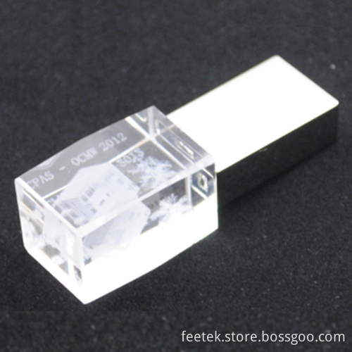 OEM Crystal USB Flash Drive (FT-1856)